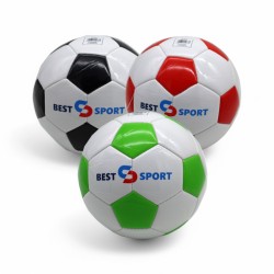 110381 PIŁKA NOŻNA MIX COLORS BEST MS TOYS