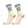 031749 SKARPETKI DZIECIĘCE BAWEŁNIANE PODKOLANÓWKI 13L+ 35-38 EU ECRU-NIEB B MILUSIE BRAND S.C.