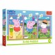 34877 TREFL PUZZLE 3x50 EL. ŚWINKA PEPPA, SIŁA PRZYJAŹNI