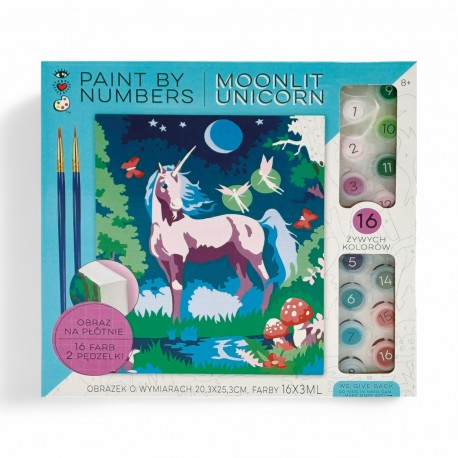 240712 MALOWANIE PO NUMERACH - JEDNOROŻEC STNUX