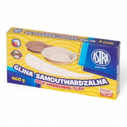 180066 GLINA SAMOUTWARDZALNA 460g BIAŁY ASTRA
