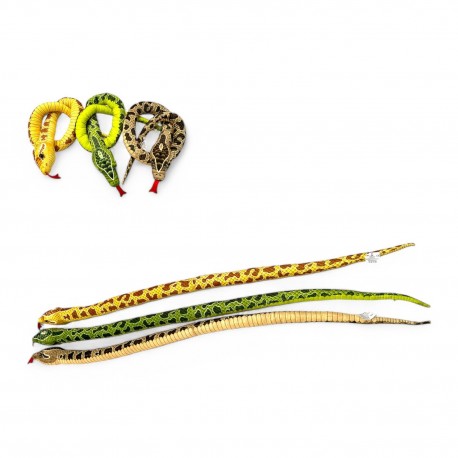 480633 PLUSZAK PLUSZOWY WĄŻ 3 KOLORY 170 CM GAZELO