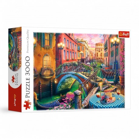 33080 TREFL PUZZLE 3000 EL. WIECZÓR W WENECJI