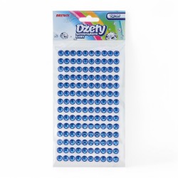 684516 DŻETY SAMOPRZYLEPNE - NIEBIESKIE 140 szt. 6 mm. BREWIS