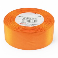 683946 WSTĄŻKA SATYNOWA POMARAŃCZOWY 38x32 BREWIS