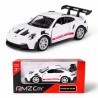 AUTO METALOWE Z NAPĘDEM PORSHCE 911 GT3 RS WHITE MODEL 1:43 DAFFI 111622