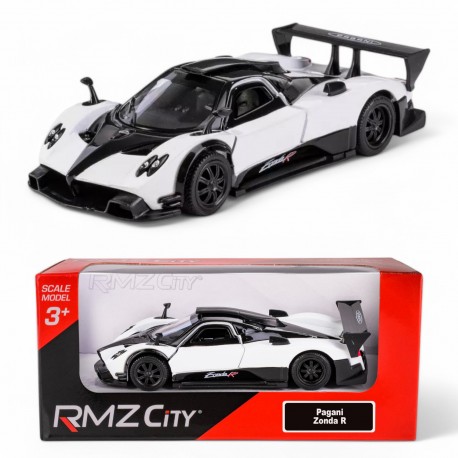AUTO METALOWE Z NAPĘDEM PAGANI ZONDA R WHITE MODEL 1:43 DAFFI 111592