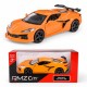 AUTO METALOWE Z NAPĘDEM CHEVROLET CORVETTE Z06 ORANGE MODEL 1:43 DAFFI 111592