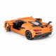 AUTO METALOWE Z NAPĘDEM CHEVROLET CORVETTE Z06 ORANGE MODEL 1:43 DAFFI 111592