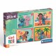 217458 CLEMENTONI PUZZLE 4w1 STITCH SUPERCOLOR