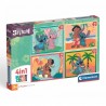 217458 CLEMENTONI PUZZLE 4w1 STITCH SUPERCOLOR