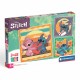 2250622 CLEMENTONI PUZZLE 3X48 STITCH SUPERCOLOR