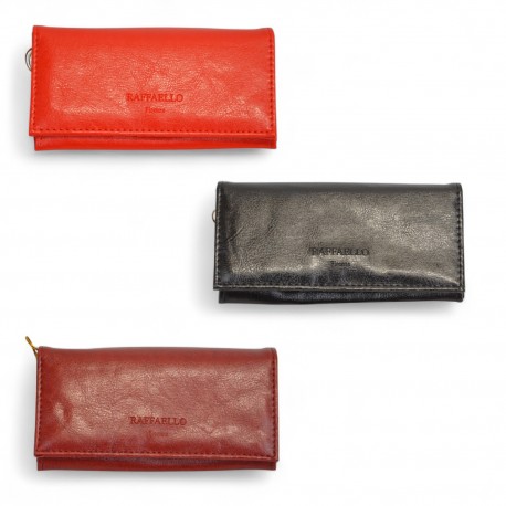 01PAL1K PORTFEL DAMSKI 3 KOLORY 16x9x3 cm