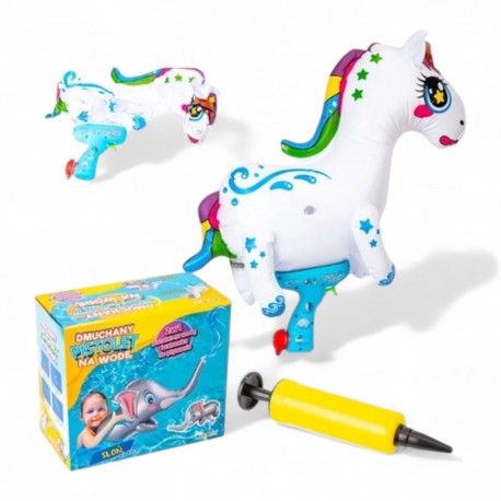 046758 PISTOLET NA WODĘ 62 cm NADMUCHIWANY JEDNOROŻEC WODNA SIKAWKA NORIMPEX