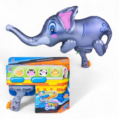 046819 PISTOLET NA WODĘ 62 cm NADMUCHIWANY SŁOŃ WODNA SIKAWKA NORIMPEX