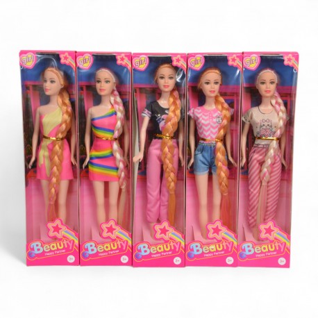 902712 LALKA + AKCESORIA 5 wz. W PUDEŁKU BIGTOYS