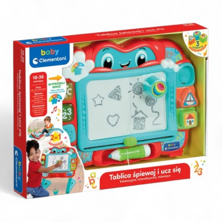 509270 CLEMENTONI INTERAKTYWNA TABLICA EDUKACYJNA