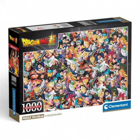 399185 CLEMENTONI PUZZLE 1000 el. DRAGON BALL IMPOSSIBLE