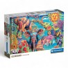 355785 CLEMENTONI PUZZLE 500 el. ELEPHANT'S CARNIVAL