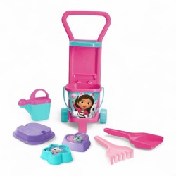 82170 WADER WÓZEK Z KOMPLETEM DO PIASKU KOCI DOMEK GABI