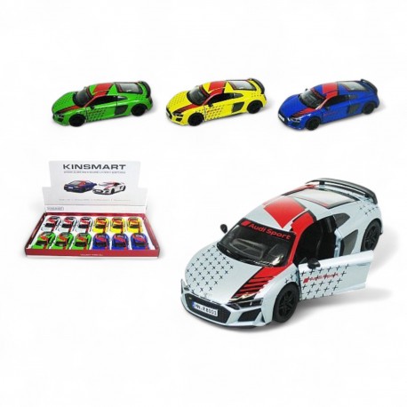 505656 KINSMART AUTO METALOWE AUDI R8 MIX HIPO