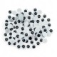 680389 RUCHOME OCZKA SAMOPRZYLEPNE 10 mm 100 szt. BREWIS