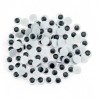 680389 RUCHOME OCZKA SAMOPRZYLEPNE 10 mm 100 szt. BREWIS
