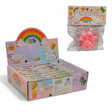 474177 SQUISHY GNIOTEK MOCHI ANTYSTRESOWY MAŁA ŁAPKA MIX PEGAZ