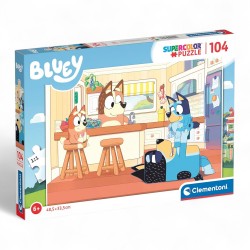 271696 CLEMENTONI PUZZLE 104 EL BLUEY SUPERCOLOR