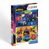 248063 CLEMENTONI PUZZLE 2x20 BATWHEELS