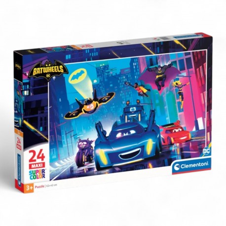 285228 CLEMENTONI PUZZLE 24 EL MAXI BATWHEELS