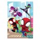264766 CLEMENTONI PUZZLE 60 el. MAXI SPIDEY SUPERCOLOR