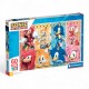 260737 CLEMENTONI PUZZLE 60 el. MAXI SONIC SUPERCOLOR
