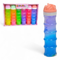 473125 MASA GLUT GADŻET ŻELOWY SLIME TUBA Z BROKATEM MIX KOLORÓW PEGAZ