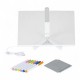 473415 TABLICA ŚWIECĄCA AKRYLOWA SUCHOŚCIERALNA 30x20 cm. LED PEGAZ