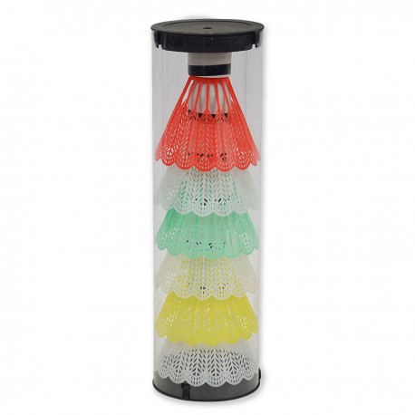 006757 LOTKI DO BADMINTONA PLASTIKOWE 6 SZT