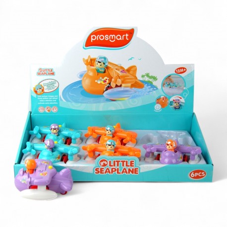 749236 SAMOLOT Z NAPĘDEM DO WODY DISPLAY 3 kol. DROMADER