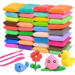 439450 MAGICZNA PIAKNOLINA PLASTELINA 24 KOLORY BIGTOYS