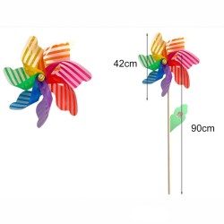 467795 WIATRAK NA PATYKU W PASKI KOLOROWY GAZELO