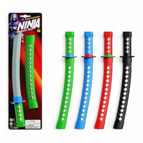 614161 MIECZ SAMURAJA NINJA 4 kol. ADAR