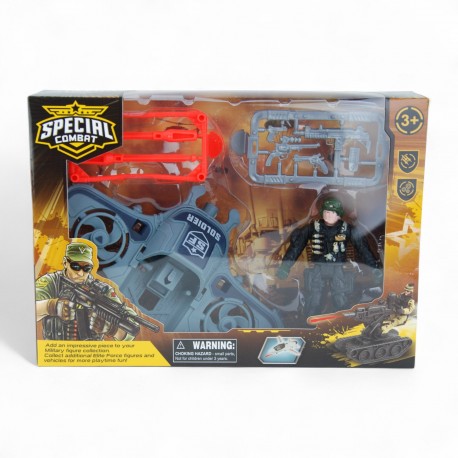 985016 ZESTAW WOJSKOWY POJAZD FIGURKA DROMADER