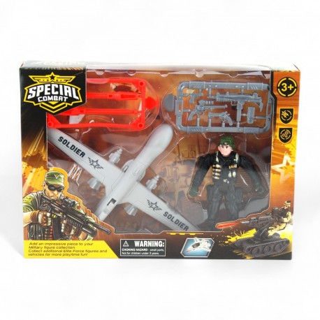 984996 ZESTAW WOJSKOWY POJAZD FIGURKA DROMADER