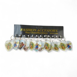 014554 BRELOK Z POSTACIAMI ŚWIĘTYMI MIX ŚWIĘCI DROMADER