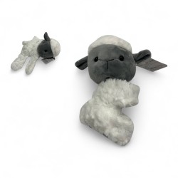 480718 MAŁY PLUSZAK PLUSZOWA OWCA NA RĘKĘ 27 CM GAZELO