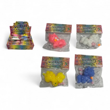 483320 SQUISHY GNIOTEK MOCHI ANTYSTRESOWY JEDNOROŻEC 4 kol. GAZELO