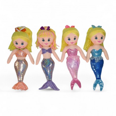 171092 SUN-DAY LALKA SZMACIANKA SYRENKA 20 CM 4 KOLORY