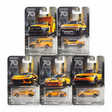 132614 MATCHBOX AUTO SPECIAL 70-LECIE MIX WZORÓW