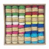 604452 ZESTAW SZNURKÓW PAPIEROWYCH MIX KOLOR 24 szt. ADAR