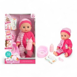 448749 LALKA BOBAS Z AKCESORIAMI 30 CM Z DŹWIĘKIEM GAZELO