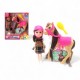458595 MINI LALKA Z KONIEM GAZELO